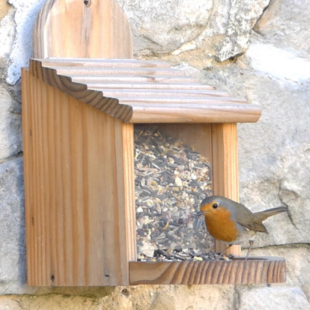 Mangeoire Ecureuil pour écureuils et/oiseaux Natures Market -Oisillon.net- fabriquée en France