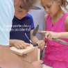 kit premiers pas - fabriqué un nichoir - kit de bricolage pour enfants - fabriqué en France - Natures Market kit premiers pas - fabriqué un nichoir - kit de bricolage pour enfants - fabriqué en France - Natures Market