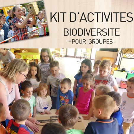 Kit des nichoirs dans ma ville Ntures market Oisilloon.net construire des nichoirs pour les écoles et les mairies