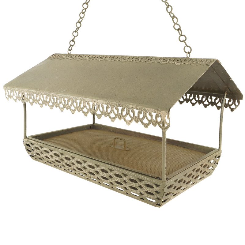 Mangeoire Antique pour oiseaux, pour graisses et graines Natures Market -Oisillon.net-