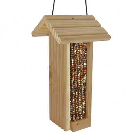 Mangeoire pour oiseaux au comptoir pour cacahuètes Natures Market - Oisillon.net - Fabriquée en France- Mangeoire pour oiseaux au comptoir pour cacahuètes Natures Market - Oisillon.net - Fabriquée en France-