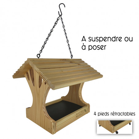 Plateau multi-usage pour oiseaux - Plateau de récupération de graines pour  oiseaux - Plateau à suspendre - Bac à graines et plateforme - Mangeoires et  accessoires pour oiseaux (vert) : : Terrasse et Jardin