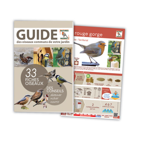 Coffret Oiseaux Accueillir le rouge gorge et Merles Natures Market Oisillon.net fabriqué en France plastique recyclé Coffret Oiseaux Accueillir le rouge gorge et Merles Natures Market Oisillon.net fabriqué en France plastique recyclé