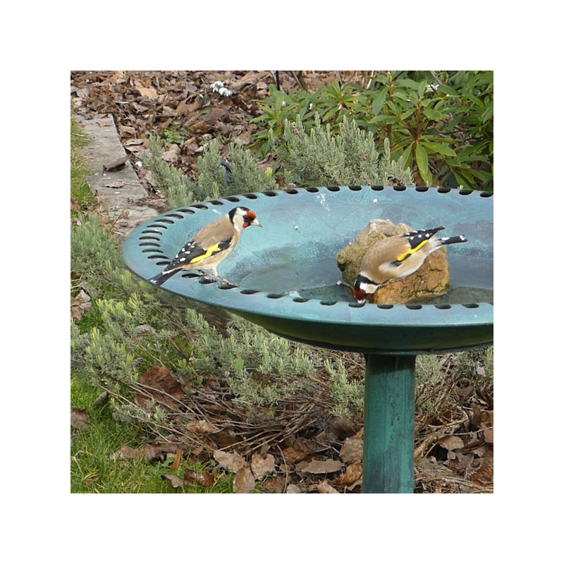 Abreuvoir sur pied pour oiseaux Natures Market -Oisillon.net-