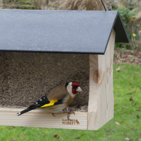 Mangeoire Graineterie pour graines pour oiseaux Natures Market -Oisillon.net- fabriquée en France