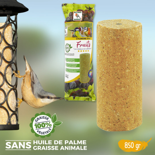Cylindre de graisse végétale sans huile de palme Natures Market -Oisillon.net- Cylindre de graisse végétale sans huile de palme Natures Market -Oisillon.net-