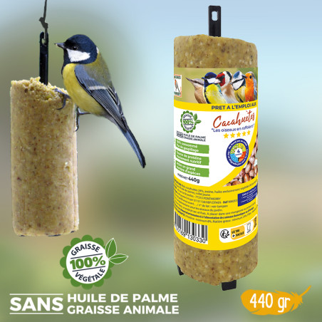 Prêt à l'emploi Graisse Végétale sans huile de palme pour oiseaux Natures Market -Oisillon.net-