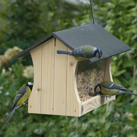 Mangeoire Graineterie pour graines pour oiseaux Natures Market -Oisillon.net- fabriquée en France