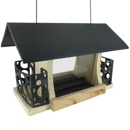 Kit mangeoire Gourmet avec graines et repas. Natures Market -Oisillon.net-