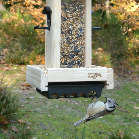 Mangeoire Bistrot pour graines et repas graisse végétale Natures Market -Oisillon.net- fabriquée en France anti étourneaux