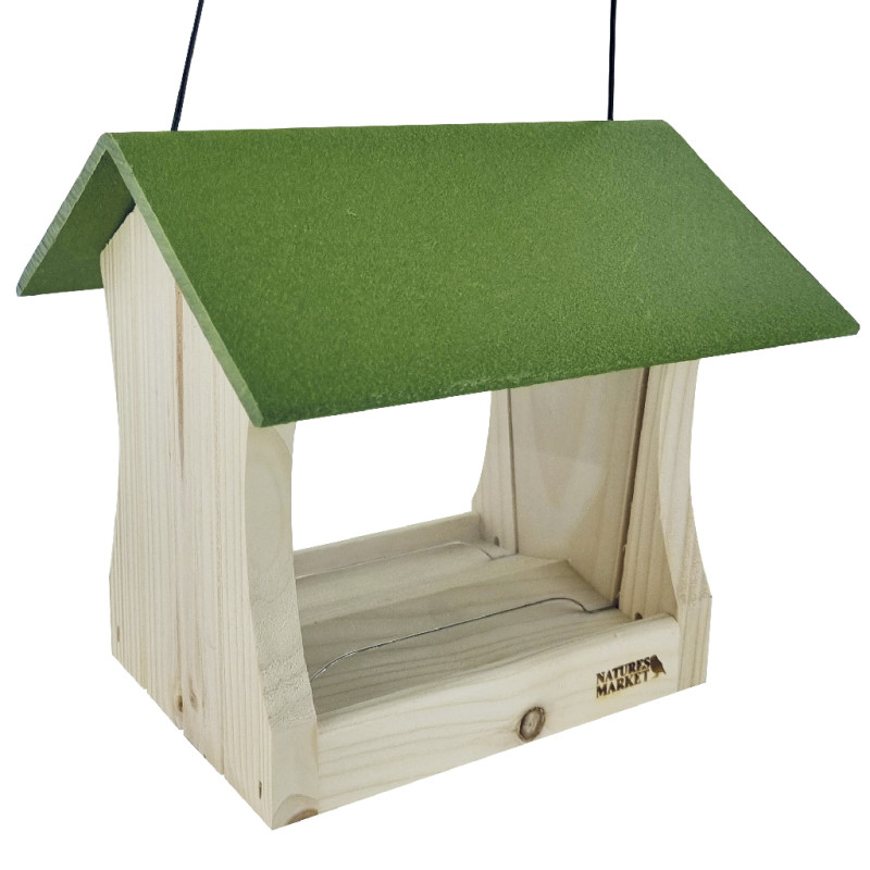 Mangeoire Miam pour oiseaux Natures Market -Oisillon.net- fabriquée en France-brique alimentaire recyclée