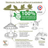 Emilie mangeoire pour graines écoresponsable en plastique 10% recyclé fabriquée en France par Natures Market. Oisillon.net Emilie mangeoire pour graines écoresponsable en plastique 10% recyclé fabriquée en France par Natures Market. Oisillon.net