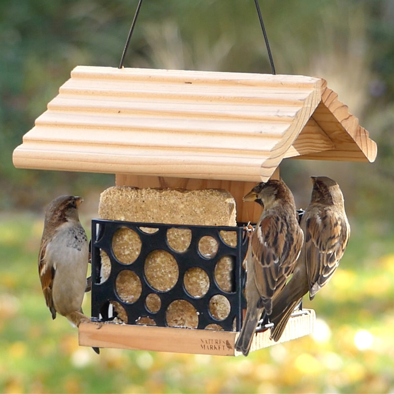 Repas de graisse végétale sans huile de palme pour oiseaux Natures Market fabriqué en France recyclé