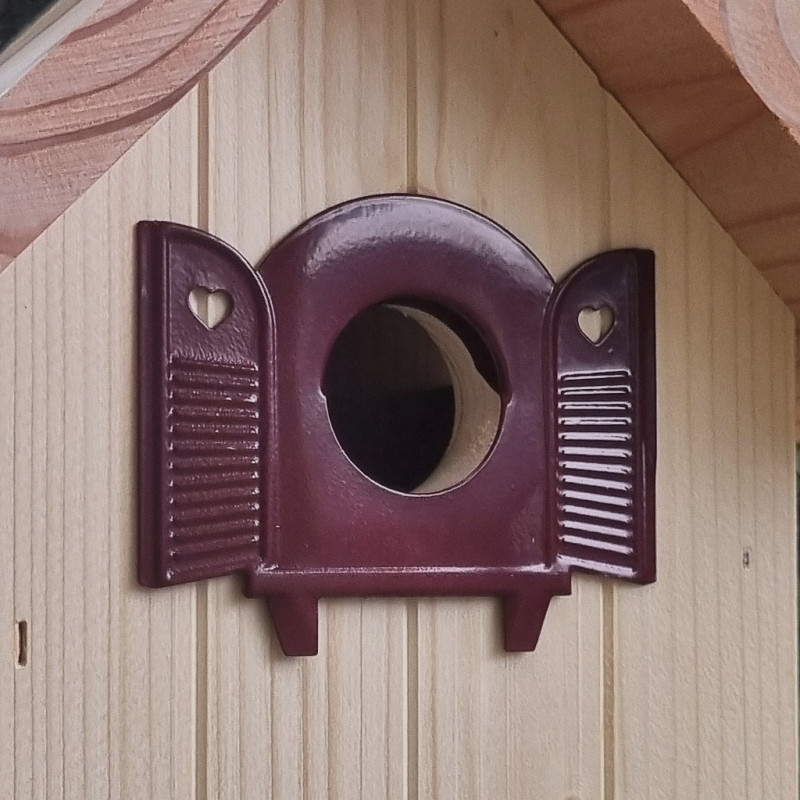 Nichoir COUCOU pour mésanges bleues, nonettes, huppées et mésanges noires. Fabriqué en France Natures Market Oisillon.net