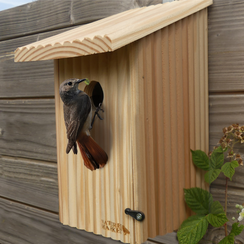 Nichoir Bicoque pour oiseaux mésanges charbonnières, moineaux, sittelles torchepot ... Natures Market