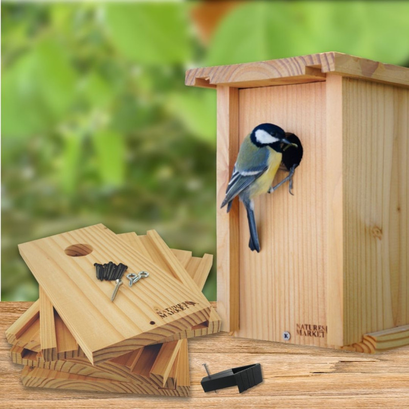 nichoir à construire en kit NATURES MARKET OISILLON.NET FABRIQUE EN FRANCE