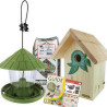 Coffret : Attrape Rêve ! Moineaux, Sittelles Torchepots et Rougequeues à Front Blanc Natures Market Oisillon.Net fabriqué France
