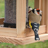 Mangeoire oiseaux fabriquée en France en matériau recyclé et bois français. Natures Market. Oisillon.net Mangeoire oiseaux fabriquée en France en matériau recyclé et bois français. Natures Market. Oisillon.net