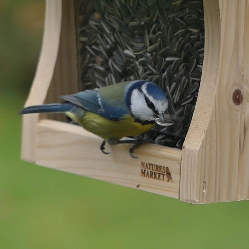 Mangeoire Miam pour oiseaux Natures Market -Oisillon.net- fabriquée en France-brique alimentaire recyclée