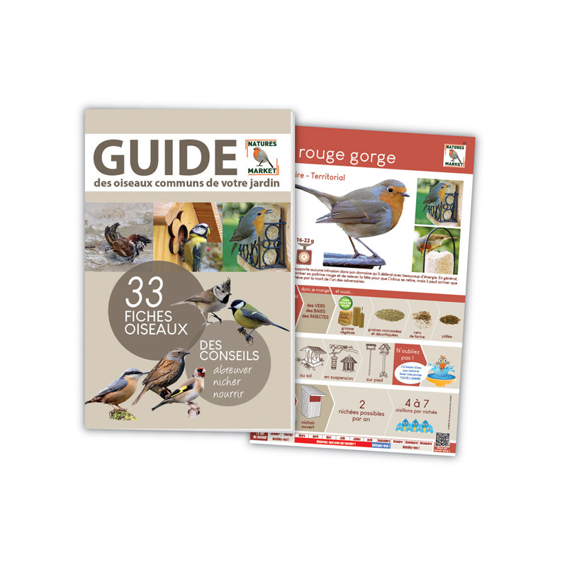 Coffret 28mm Oiseaux Accueillir les mésanges Natures Market Oisillon.net fabriqué en France