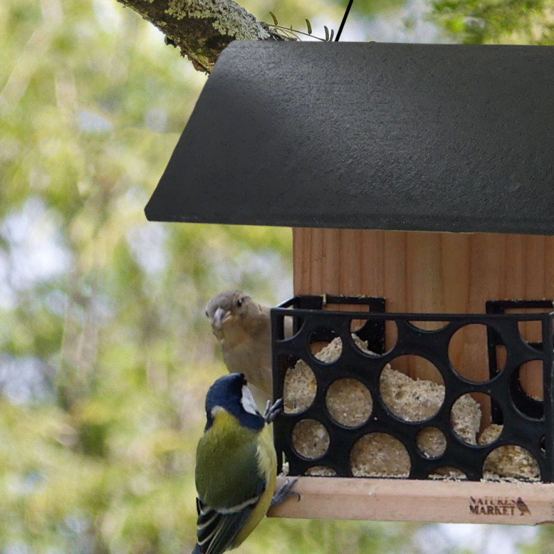 mangeoire bar à graisse végétale Oisillon.net natures market fabriqué en france plastique recyclé écoresponsable
