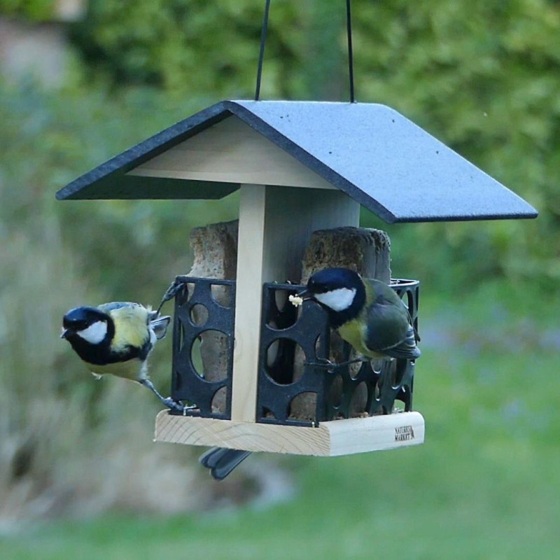 mangeoire bar à graisse végétale Oisillon.net natures market fabriqué en france plastique recyclé écoresponsable