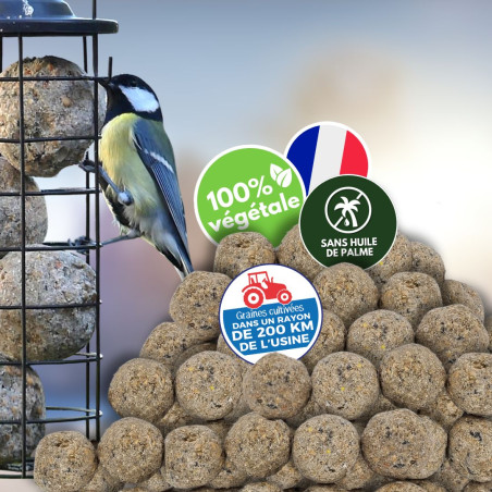 "Valentine" + 24 boules de graisse Nature Market Mangeoire oiseaux pour graisses "Valentine" + 24 boules de graisse Nature Market Mangeoire oiseaux pour graisses