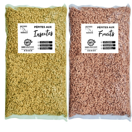 PÉPITES MAXI 3kg (nuggets) Nature Market Graisses pour oiseaux