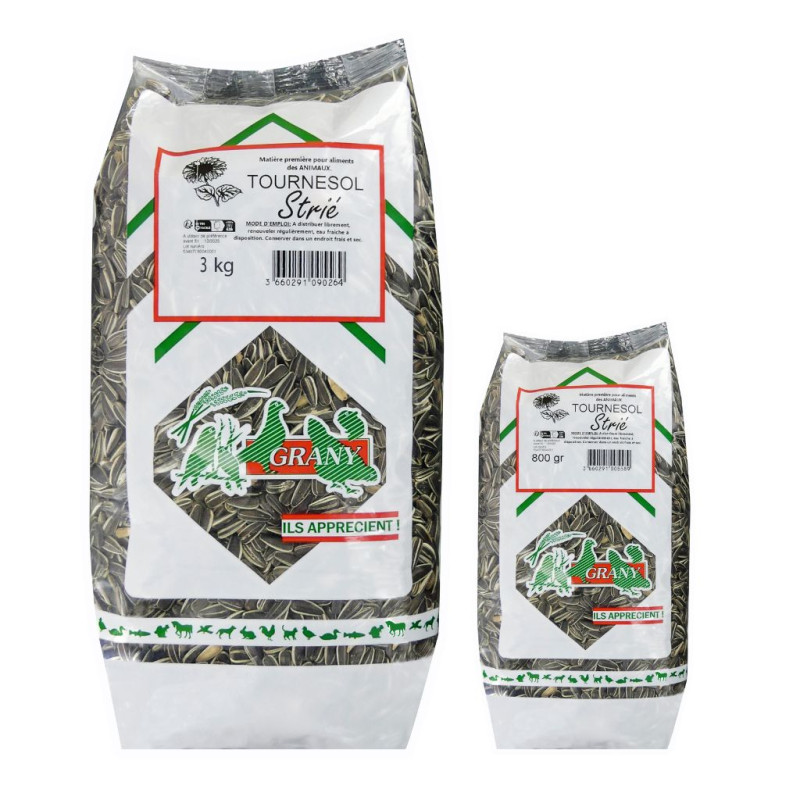 tournesol strié pour oiseaux natures market oisillon.net