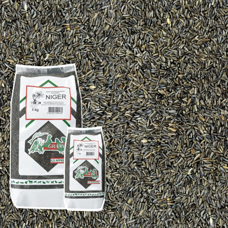 graines de niger oiseaux chardonneret Natures market Oisillon.net
