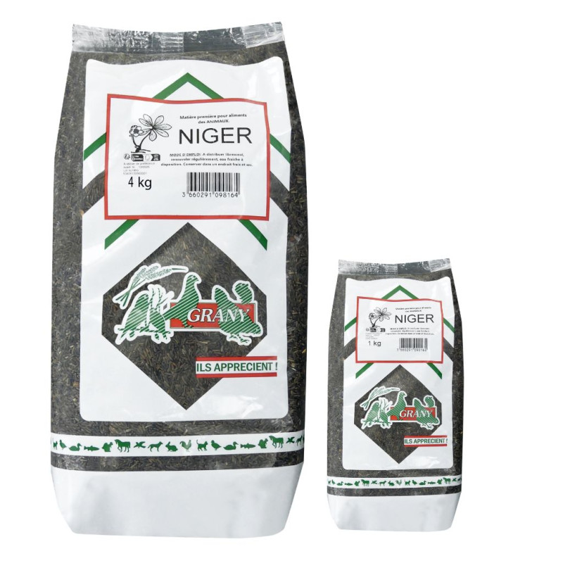 graines de niger oiseaux chardonneret Natures market Oisillon.net