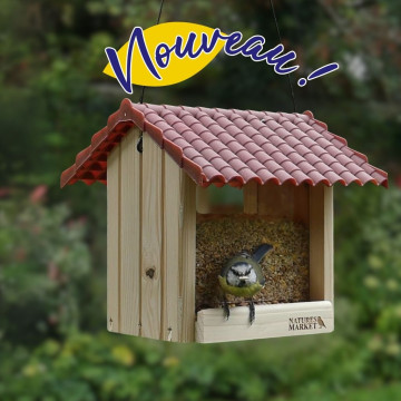 mangeoire pour oiseaux graines Douce France Natures Market Oisillon.net