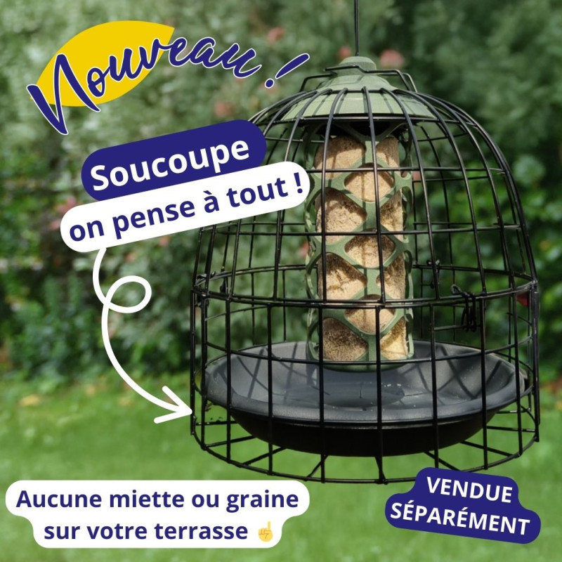 soucoupe assiette pour grille anti étourneaux natures market Oisillon.net