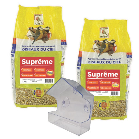 BIRD FRIDAY Suprême : 1 mangeoire OFFERTE Nature Market Bird Friday ! Par ici...