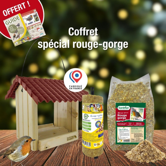 Coffret Noël pour ROUGE GORGE Nature Market Accueil