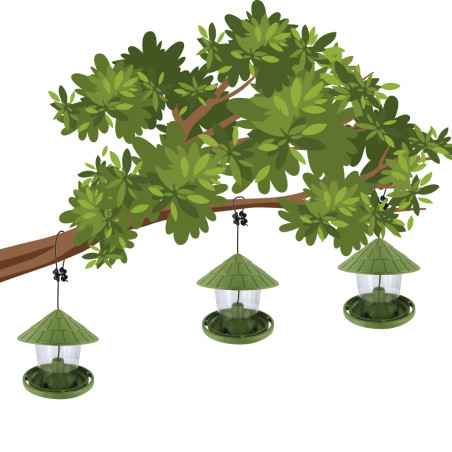 Coffret Noël pour CHARDONNERETS/TARINS Nature Market Graines pour oiseaux