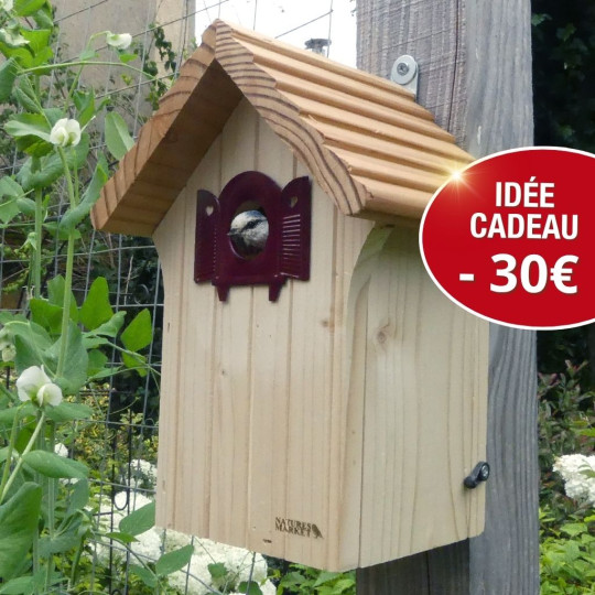 Nichoir Coucou Ø 28mm Nature Market Cadeaux UTILES pour la BIODIVERSITÉ !