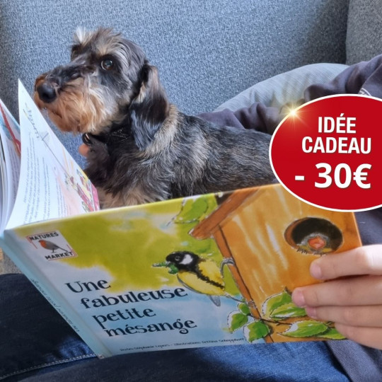 Livre : une fabuleuse petite mésange Nature Market Cadeaux UTILES pour la BIODIVERSITÉ !