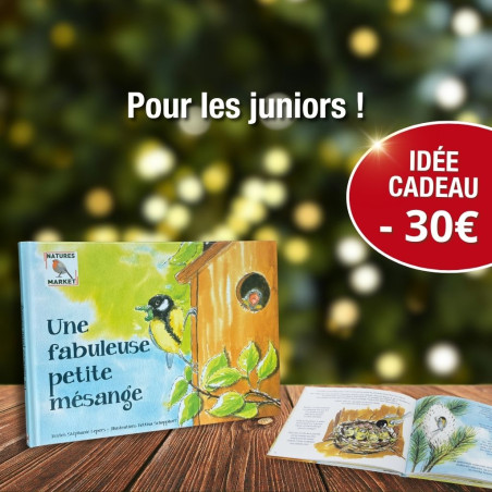 Livre : une fabuleuse petite mésange Nature Market Cadeaux UTILES pour la BIODIVERSITÉ !