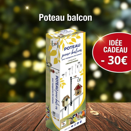 Poteau pour balcon Nature Market Cadeaux UTILES pour la BIODIVERSITÉ !