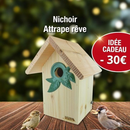 Nichoir : Attrape rêve ! Ø 34mm Nature Market Cadeaux UTILES pour la BIODIVERSITÉ !
