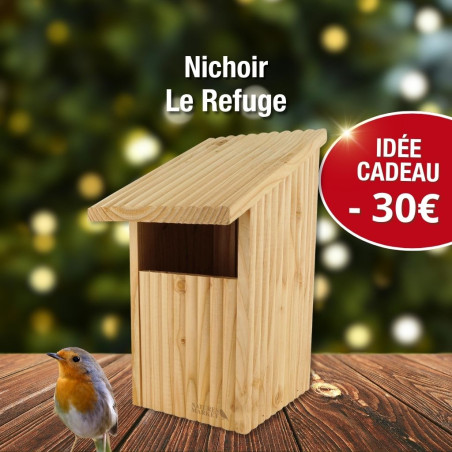 Nichoir le Refuge Nature Market Cadeaux UTILES pour la BIODIVERSITÉ !