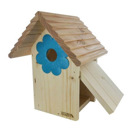 Nichoir Fleur Bleue Ø 34mm Nature Market Nichoirs
