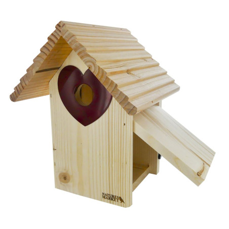 Nichoir Coeur d'Amour Ø 34mm Nature Market Nichoirs