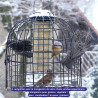 grille anti étourneaux perruches pigeon pie NM213 cage Natures Market Oisillon.net