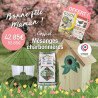 Coffret : Attrape Rêve ! Moineaux, Sittelles Torchepots et Rougequeues à Front Blanc Natures Market Oisillon.Net fabriqué France