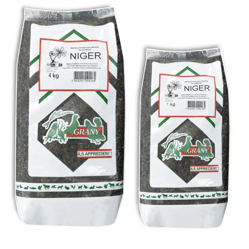 graines de niger oiseaux chardonneret Natures market Oisillon.net