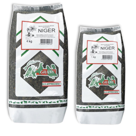 graines de niger oiseaux chardonneret Natures market Oisillon.net