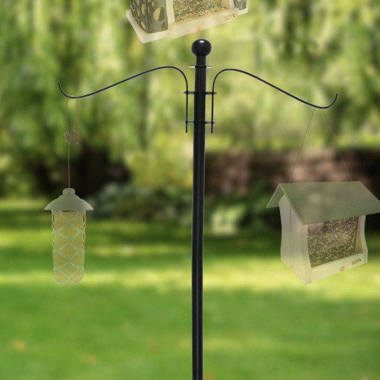 Bird feeder pole plus poteau pour mangeoires pour oiseaux Natures Market -Oisillon.net NM078